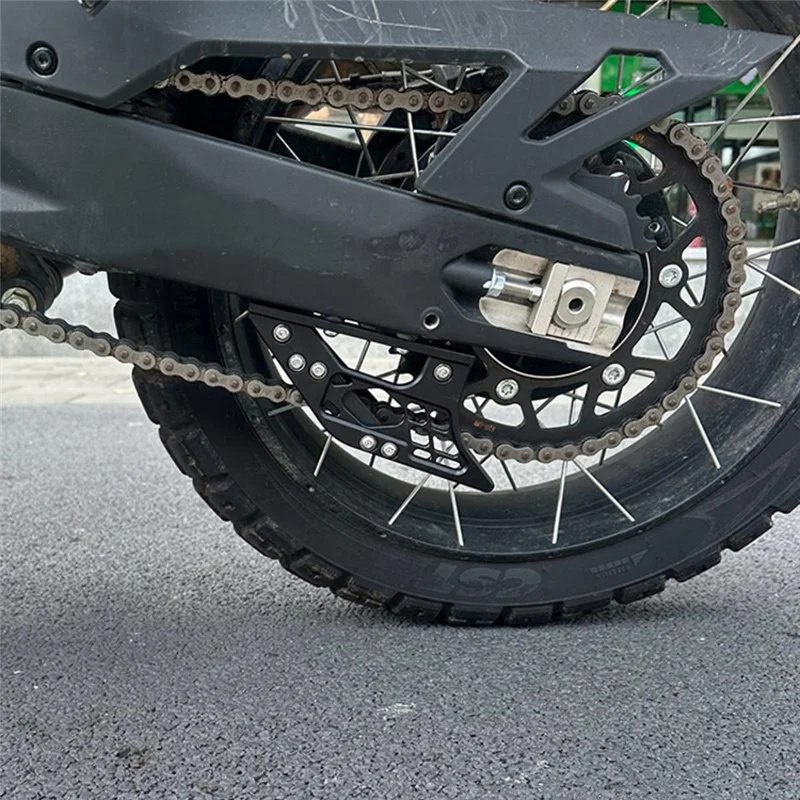 

For CFMOTO 450MT MT450 Motorcycle Chain Swingarm Guide Slider Roller Guard Chain Protect Cover Accessories