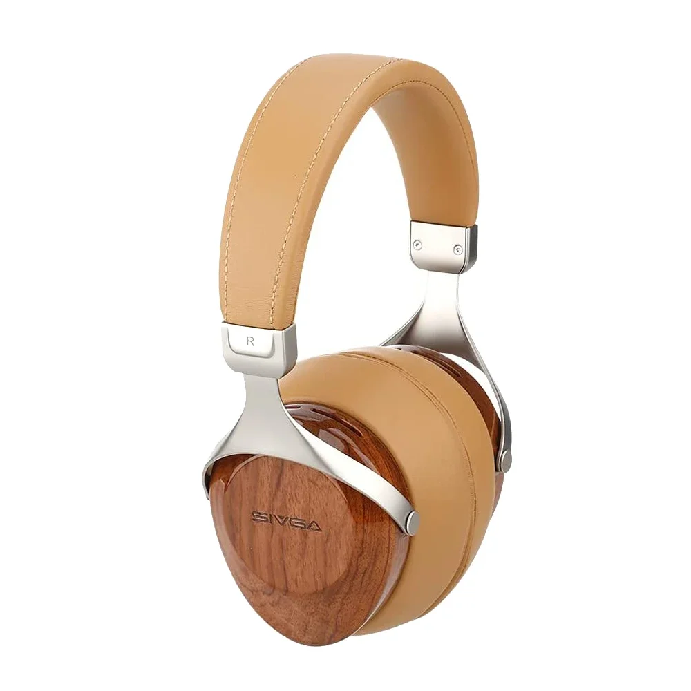 

New Design Sivga SV021 Classic Wooden Closed Back Wired Over-Ear Headphone headphones wired over-ear headphones dj