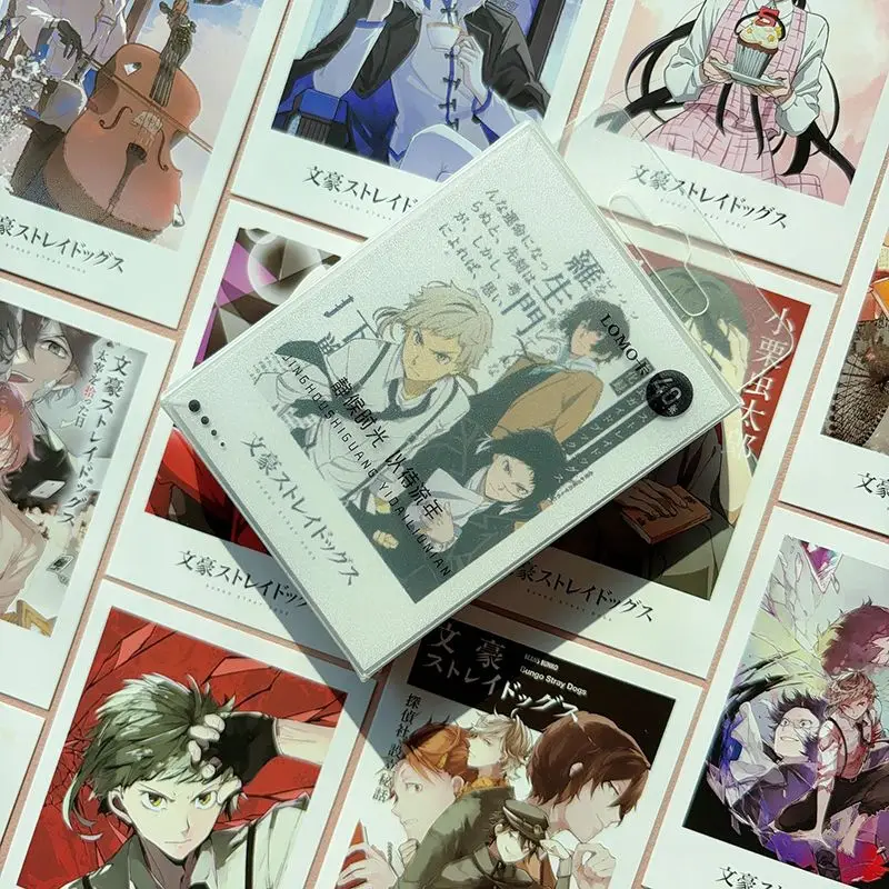 

Bungo Stray Dogs Anime PhotoCards Nakajima Atsushi Small Card 3inch Children Stationery Message Collection Gift Waterproof Diy