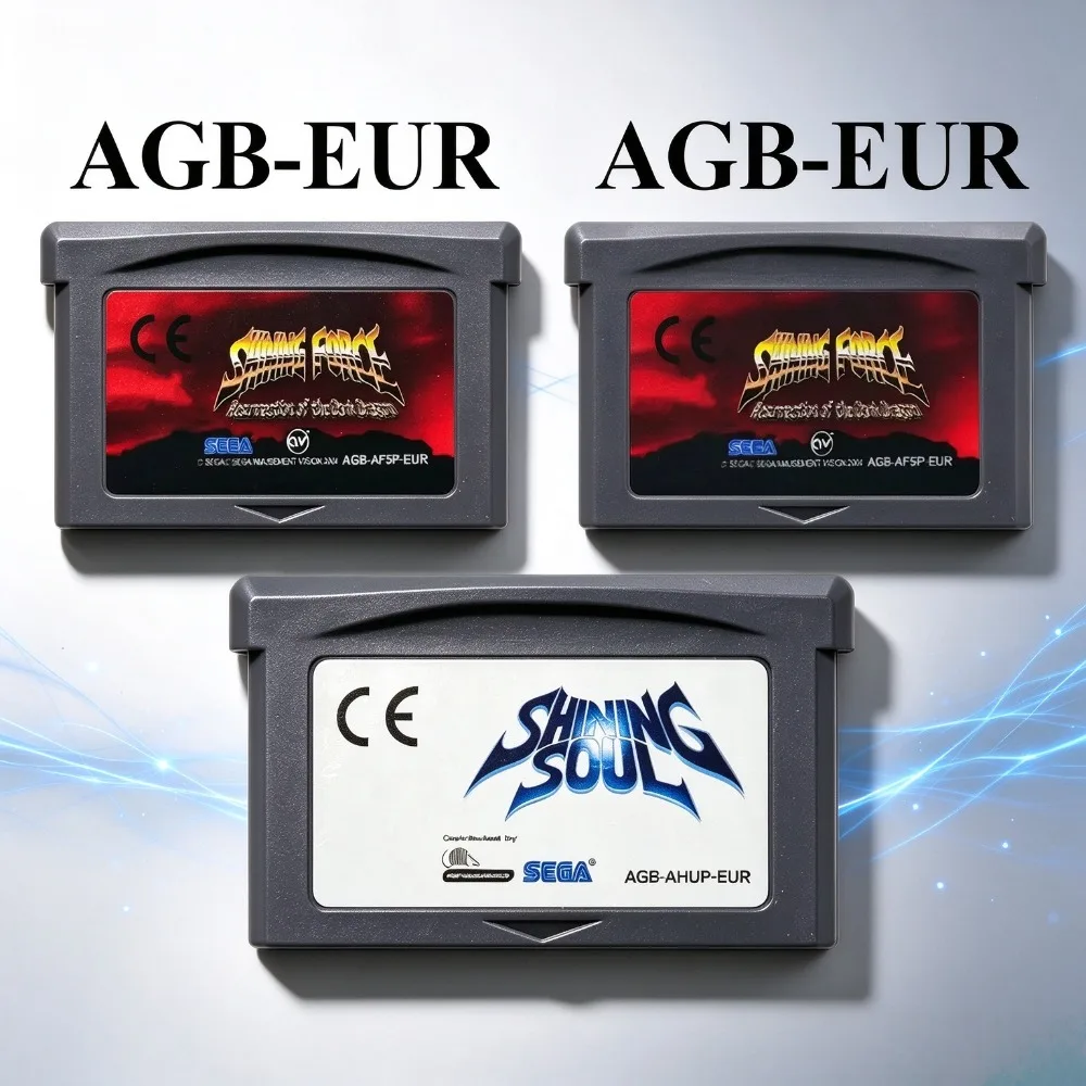 2026 # EUR/USA Version Shining Soul / Shining Force Resurrection of The Dark Dragon GBA GBA SP Classic RPG Game Collection Gift
