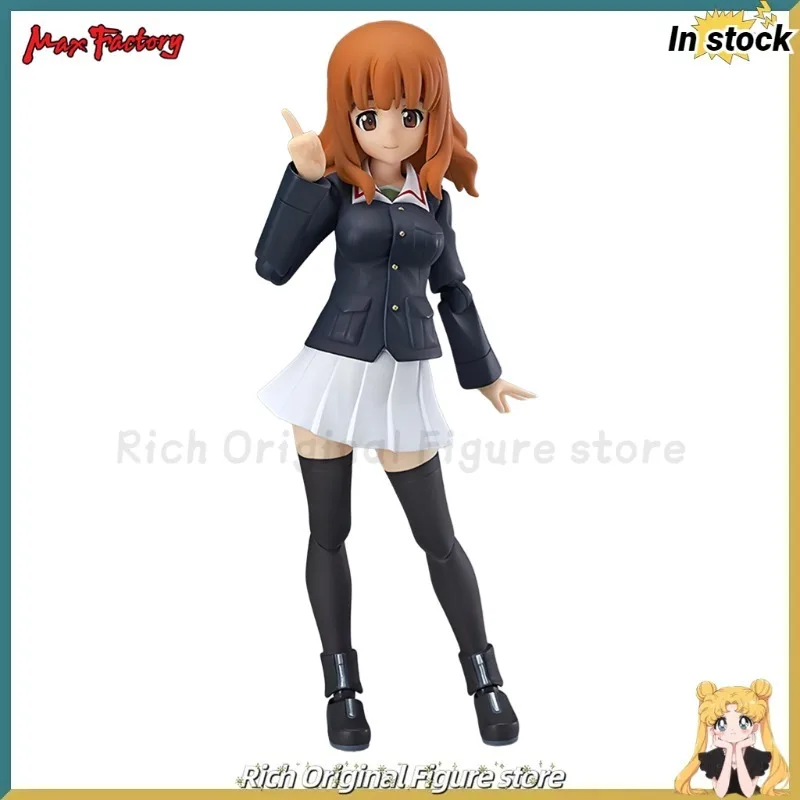 

【В наличии】Оригинальный Max Factory Figma # 221 GIRLS Und PANZER Final Chapter Takebe Saori Аниме 1/12 Фигурка Модель игрушки