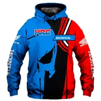 2025 nueva sudadera con capucha con Logo de Honda Wing HRC para hombre, Sudadera con capucha estampada en 3D, ropa deportiva Harajuku, sudaderas con capucha de carreras para motocicleta Honda, ropa
