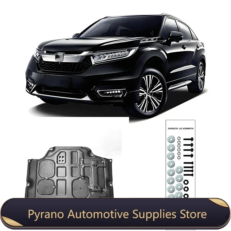 For Honda AVANCIER 2017-2023 2.0T Engine Guard Board Splash Shield Mud Fender Plate Cover Black Car Mudflap Mudapron Mudguard