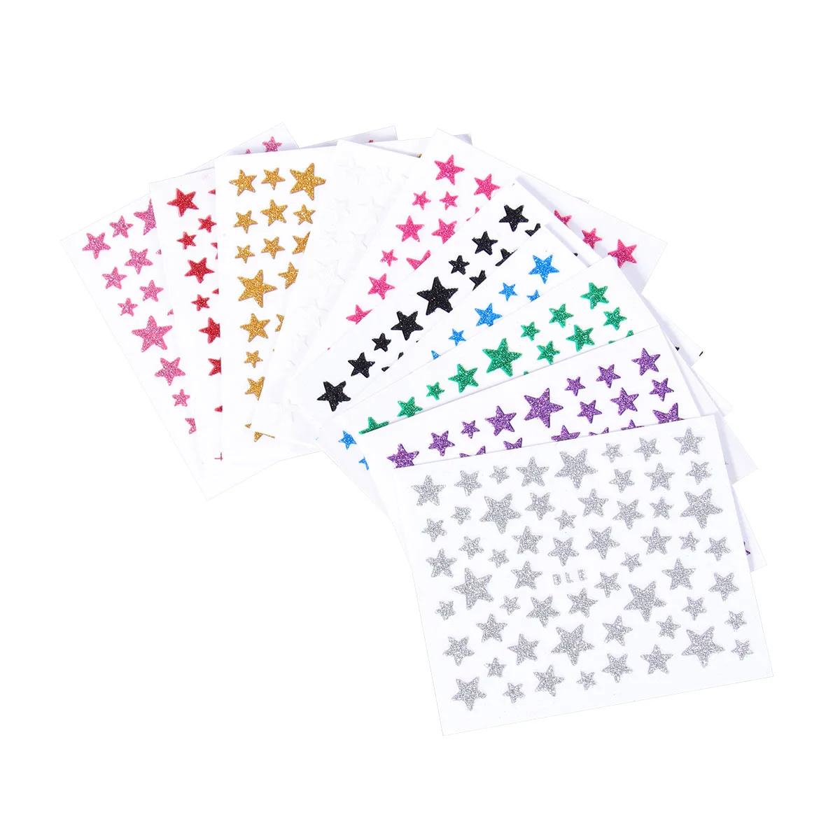 3D ネイルステッカーグリッタースターデザイン自己粘着マニキュア装飾女性のためのネイルアートデカール耐久性のあるプレミアム素材フィット