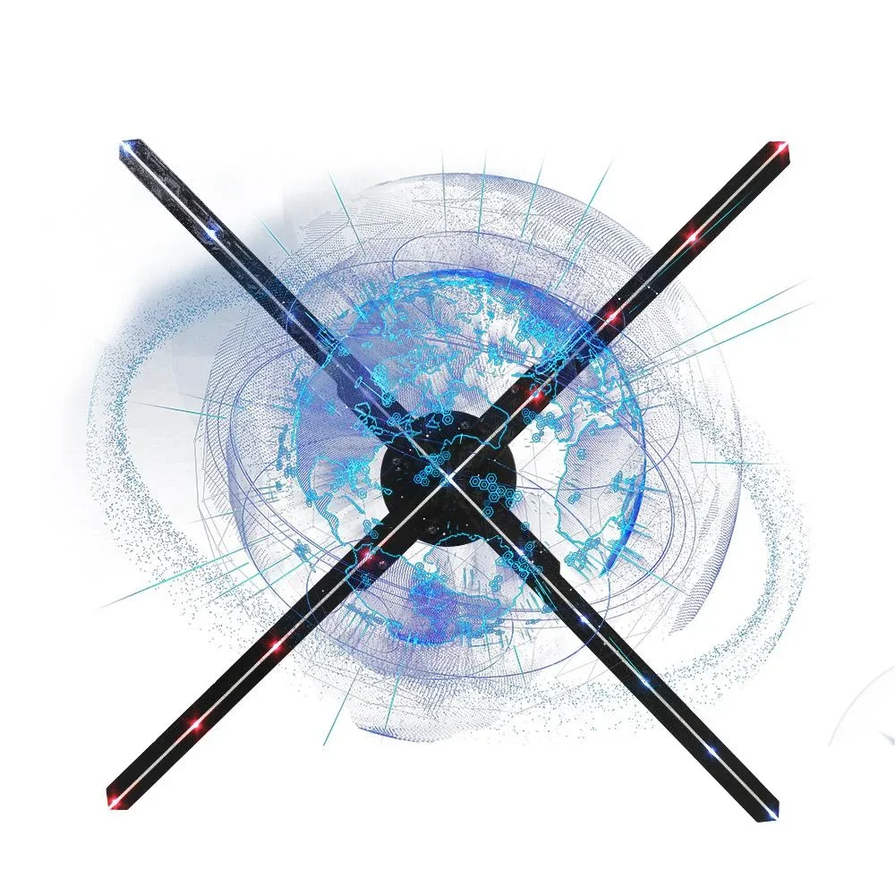

Top Quality 3d Hologram Fan 65cm Advertising Wall 3d Holographic Fan 3d Hologram Projector