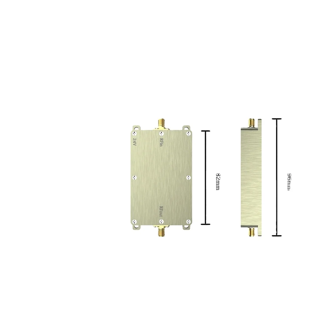

NEW 2.4GHz 40W RF High Power Amplifiers Wireless Signal Extender Sweep Signal Source for WiFi6