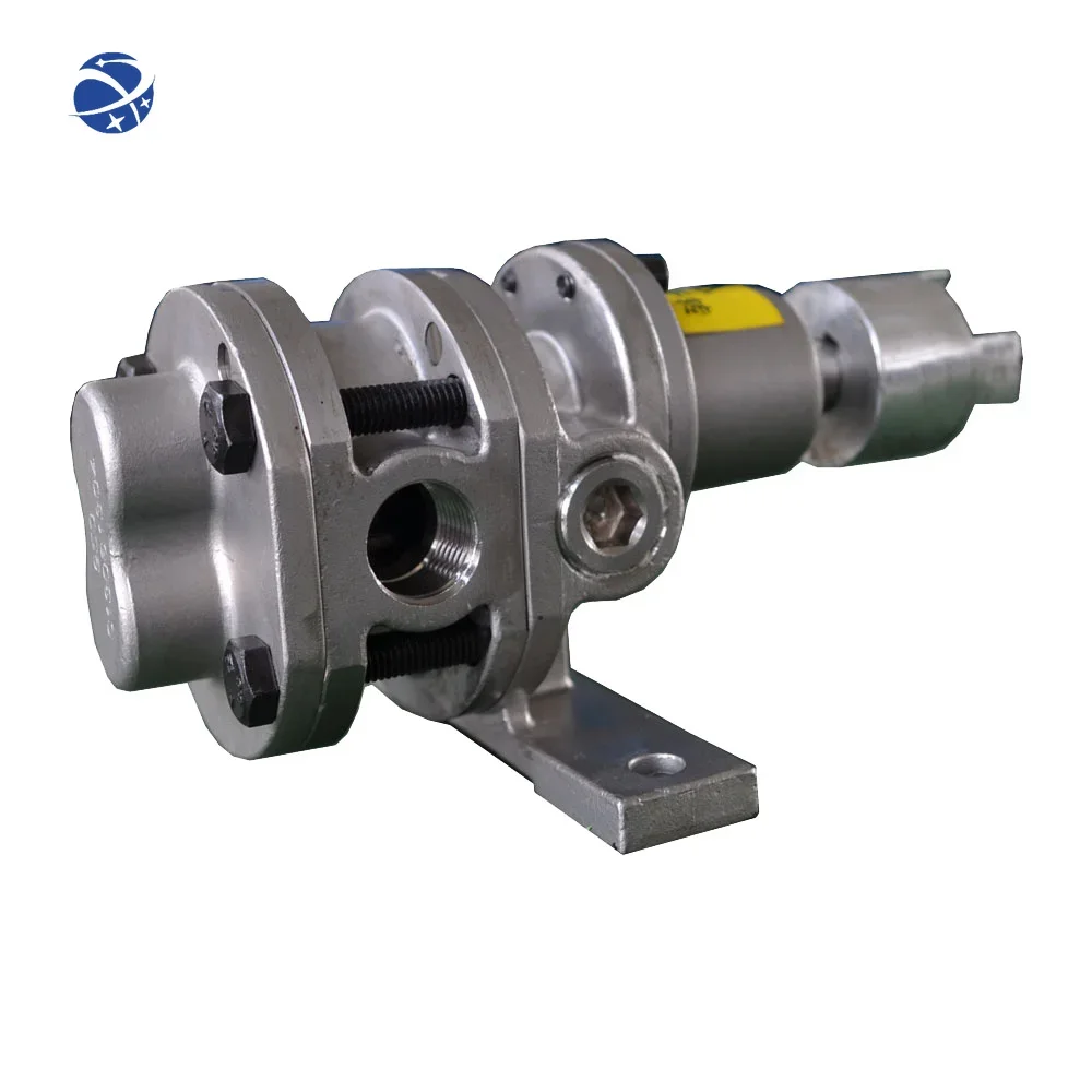 YUNYI sodium silicate external gear pump furan resin gear pump phenolic resin chemical pump