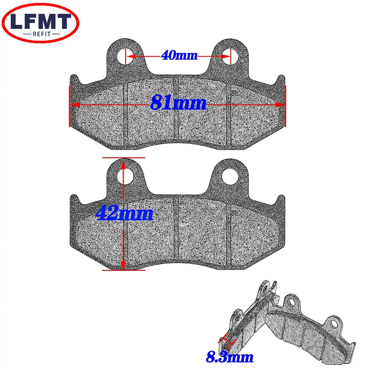 Motorcycle Accessories Rear Brake Pads for Suzuki Skywave AN250 W X Y K1 K2 K3 K4 K5 K6 AN 250 AN400 AN 400 Burgman 1999-2006