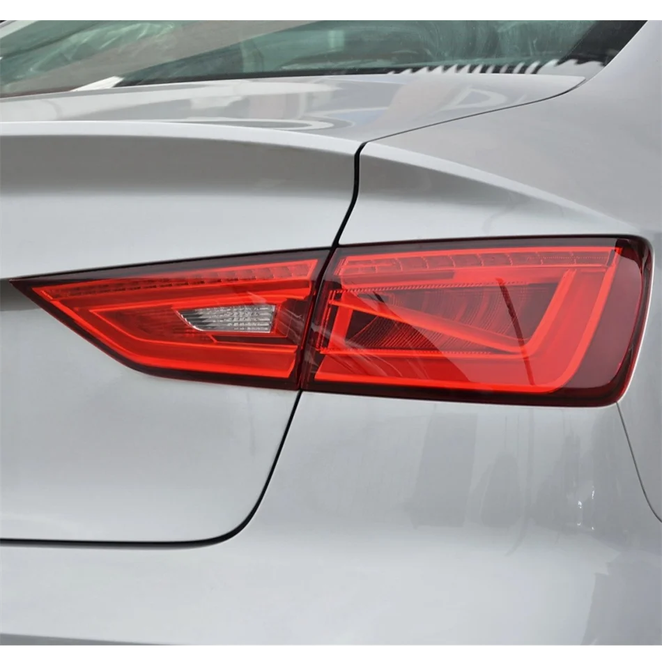 For Audi A3 Limousine Sedan High 2013 2014 2015 2016 Car Rear Light Accessories Articles Lens Glass Shell Replace Lampshade
