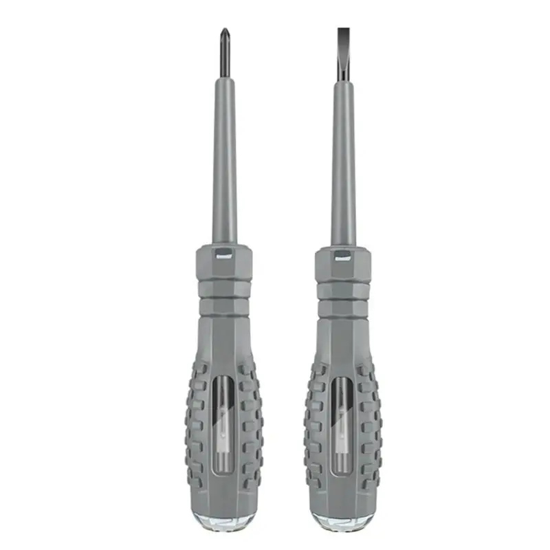 AS63-2-In-1 High Torque Strong Magnetic Screwdriver Electricity Detector, Electricity Tester Pen With Magnetic