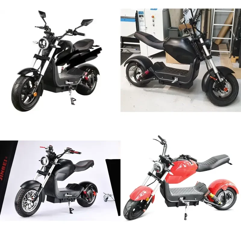 STROVAN 2 Wheels New Fashion Electric Scooters Citycoco With Big Seat Model C1 With EEC/COC Road Legal Motorcycle Adult