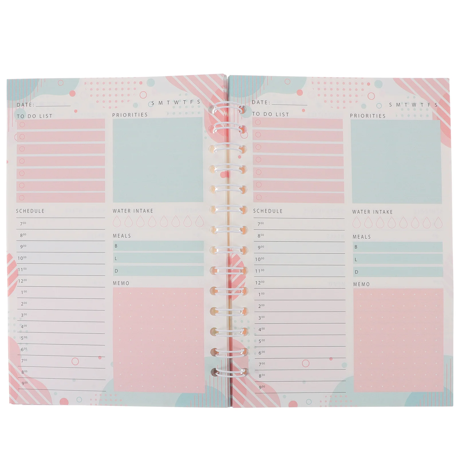 

Business Notebook Travel Notebooks Portable Notepad Reminder Paper Weekly Planner