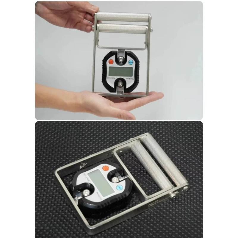 Stainless Steel Spring Grip Strength Measurement Counting, Stable Grip Strength Tester, Finger Flexor Muscle Training,Hand Grips