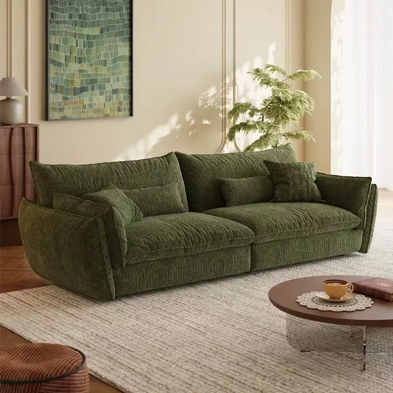 أرائك غرفة المعيشة البسيطة كبيرة الحجم مصممة لصالة كسول أرائك غرفة المعيشة بمقعدين أثاث منزلي إسكندنافي Woonkamerbanken #3