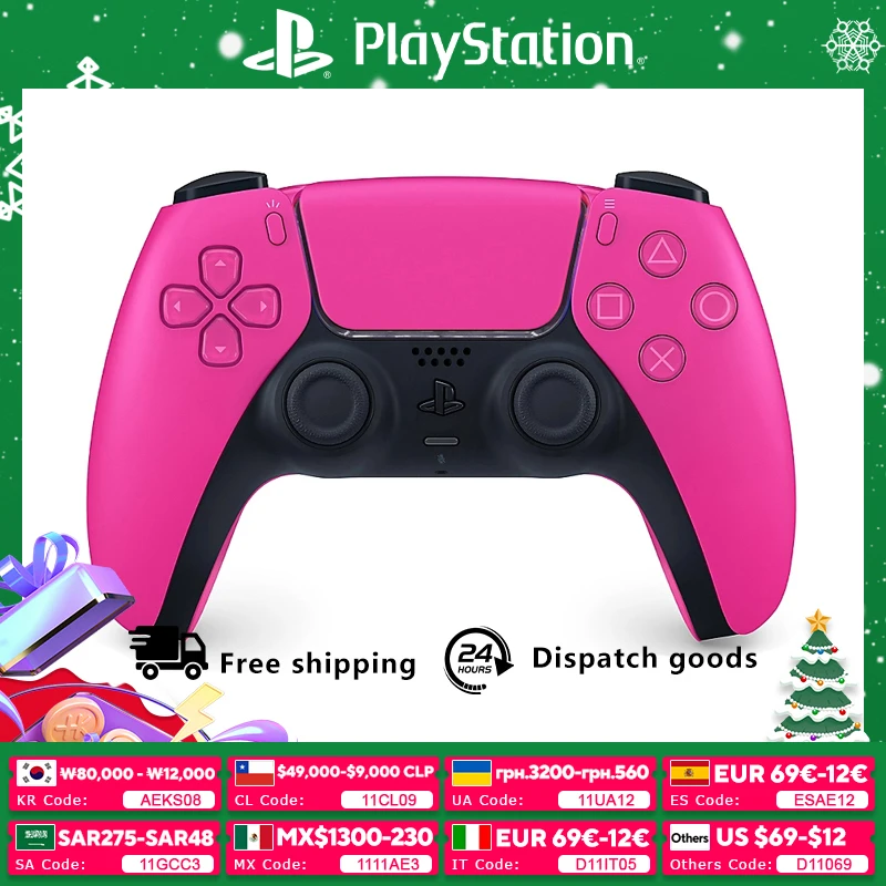 وحدة تحكم Sony Ps5 الأصلية DualSense وحدة تحكم لاسلكية لوحدة تحكم ألعاب Sony Ps5 هدايا عيد الميلاد #1
