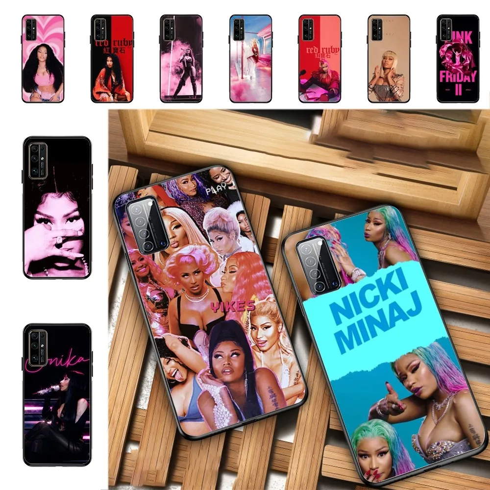 Nicki Minaj Rapper Phone Case For Huawei Honor 10 Lite 9 20 7A 9X 30 50 60 70 Pro Plus Soft Silicone Cover