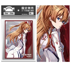 60PCS 67x92mm Anime Card Sleeves Illustration Outer Protector Shield Card Cover for PKM PTCG MTG TCG Board Games Trading Cards