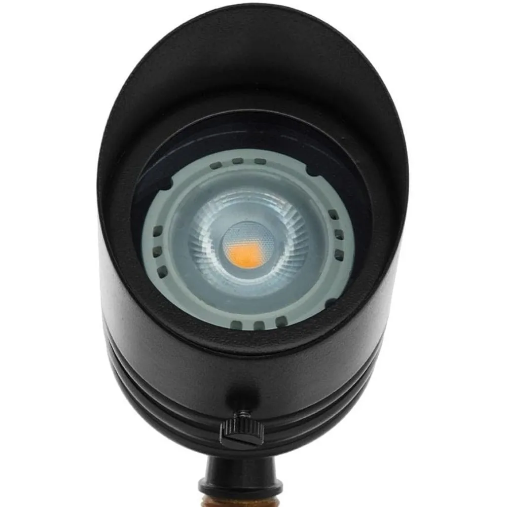 أضواء كاشفة 12 فولت مجموعة أضواء LED خارجية 6 عبوات مع محول لحديقة ساحة الحديقة فناء شجرة منزل إضاءة المناظر الطبيعية #4