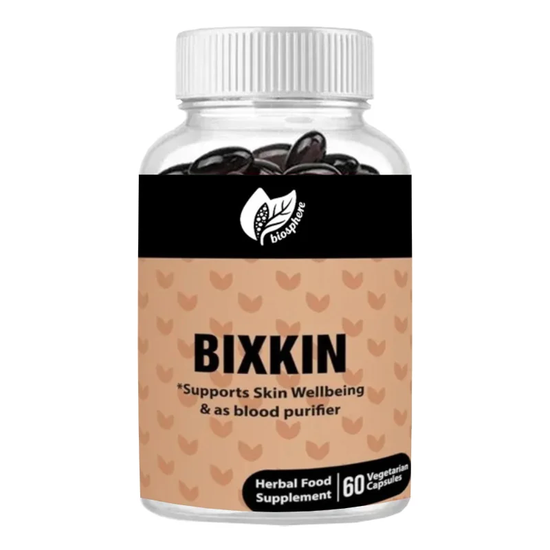 Bixkin Capsules Indian Melia Extract, Supports Skin Health and Blood Purifier -60 Vegetarian Capsules