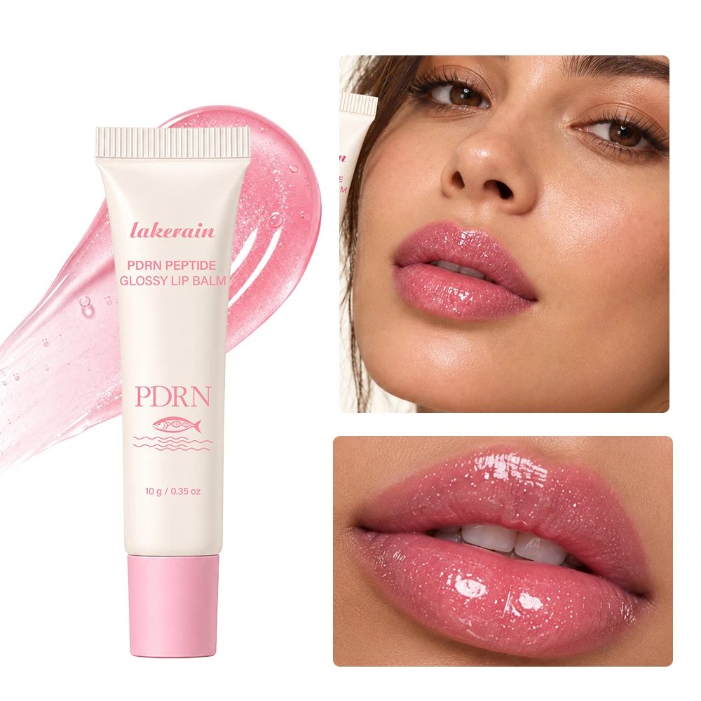 PDRN Peptide Glossy Lip Balm Lip Repair Smooth Fine Lines Hydrating Lip Barrier Care Daily Lip Care