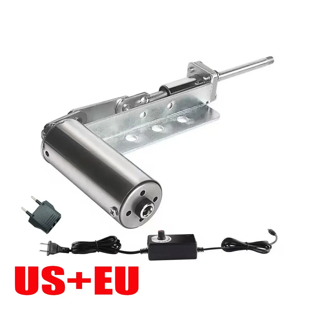 Upgrade Reciprocating Shaft All Metal Body Mini Telescopic Linear Actuator 39mm Stroke Reciprocating Mechanism Motor 30-270 Time