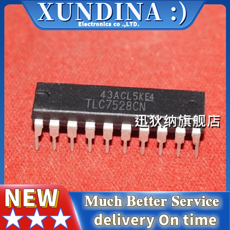 5PCS TLC7528CN DIP-20 new and original IC