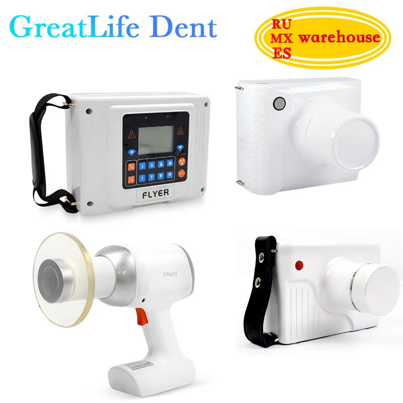 Original GreatLife Dental Hyperlight X-Ray Digital Portable X Ray Rvg Sensor Machine System Rx Camera Mexico RU EU In Stock