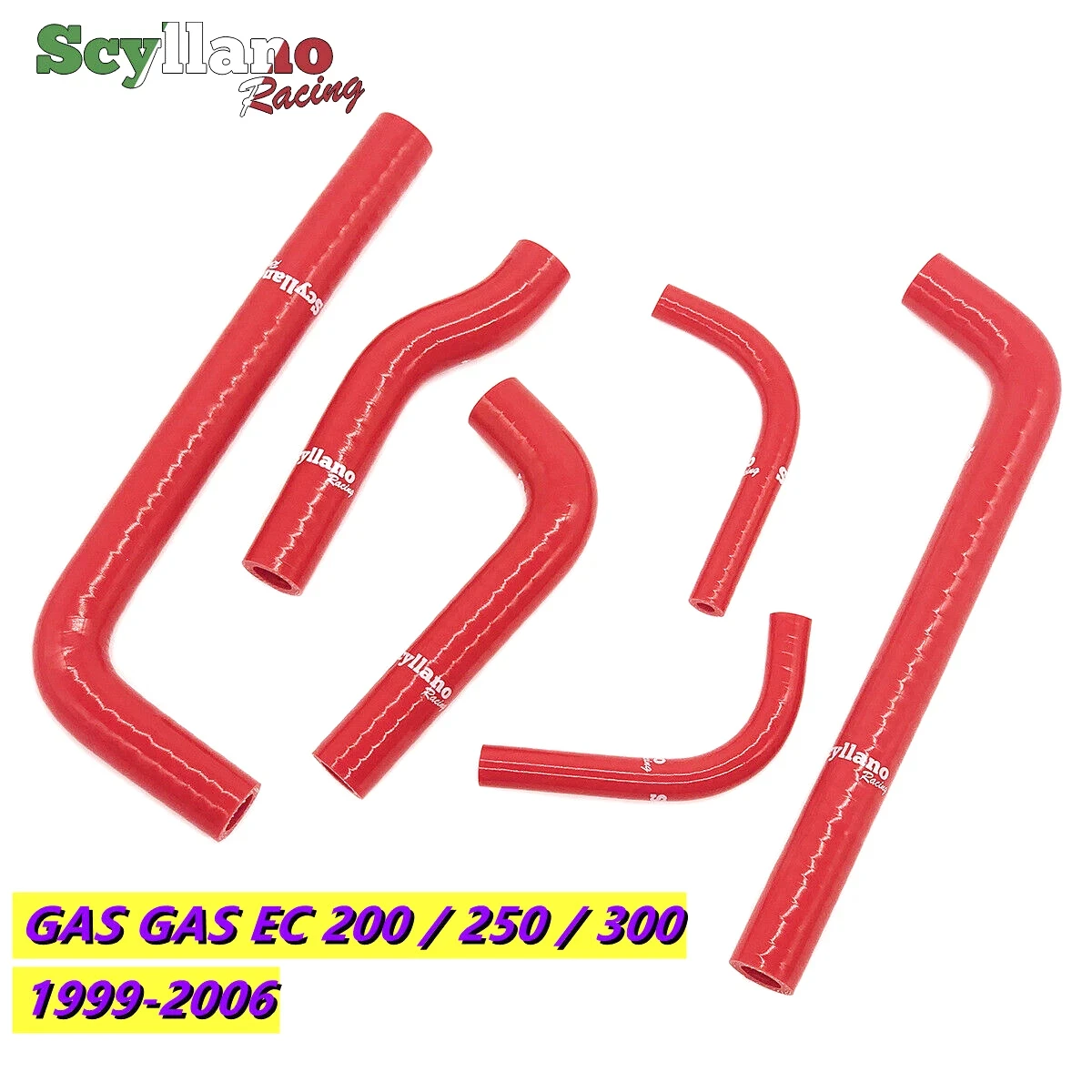 

Silicone Radiator Coolant Hose Pipe Kit For Gas Gas EC 125 200 250 300 1999-2006 2000 2001 2002 2003 2004 2005
