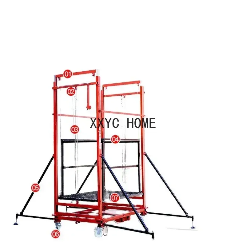 Electric Scaffolding Remote Lifting Mobile Folding Multifunctional Lifting Platform