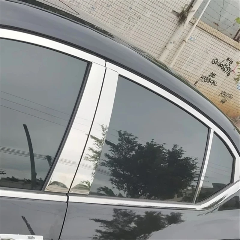 

WELKINRY For Nissan Sentra B18 8th Generation 2020-2025 Sylphy 4th Gen Car Body Door Window Central Middle B Column Pillar Trim