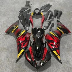 4Gifts New ABS Fairings Kit Fit For YAMAHA R1 2009 2010 2011 2012 2013 2014 09 10 11 12 13 14 Bodywork Set Red Custom