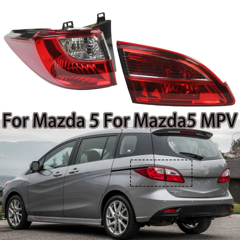 

Auto Light For Mazda 5 For MaZda 5 MPV Car Tail Outer Brake Reverse Turn Signal Lamp Taillight Accessories Left Right