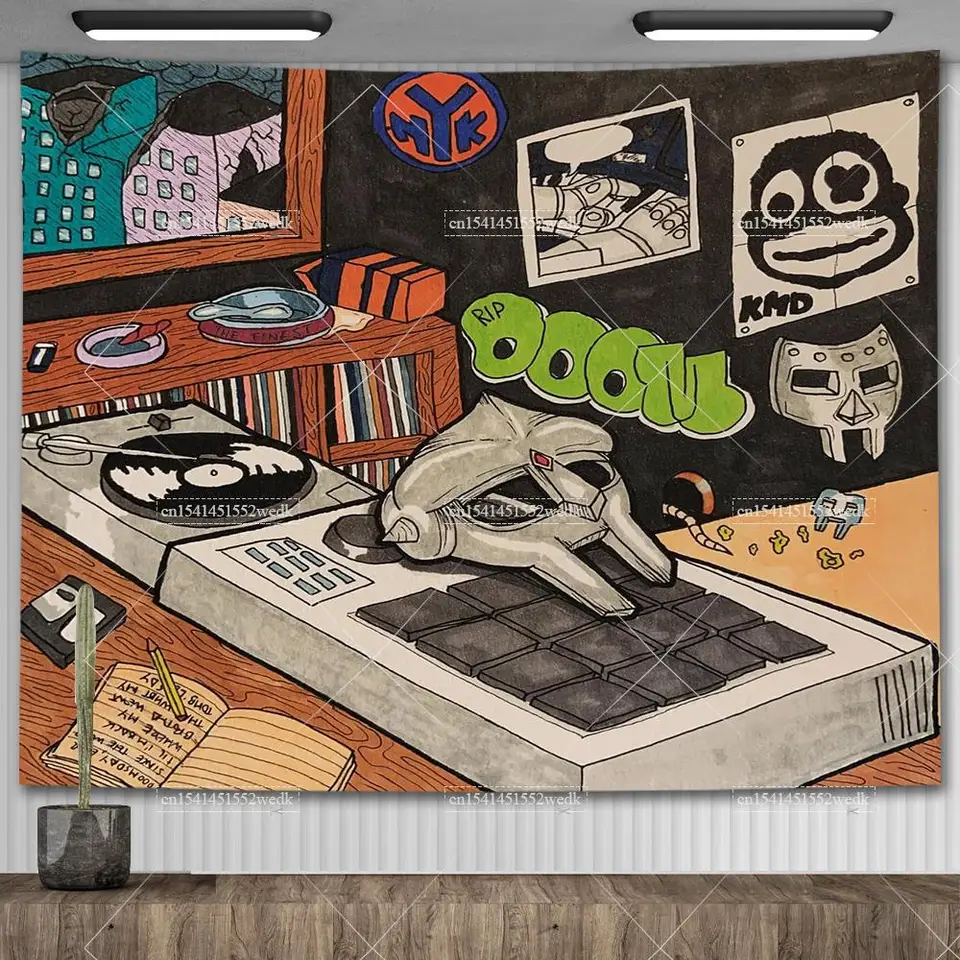 MADVILLAIN MF DOOMオフィシャル ポスター Amazon.co.jp: LSPDAG MF