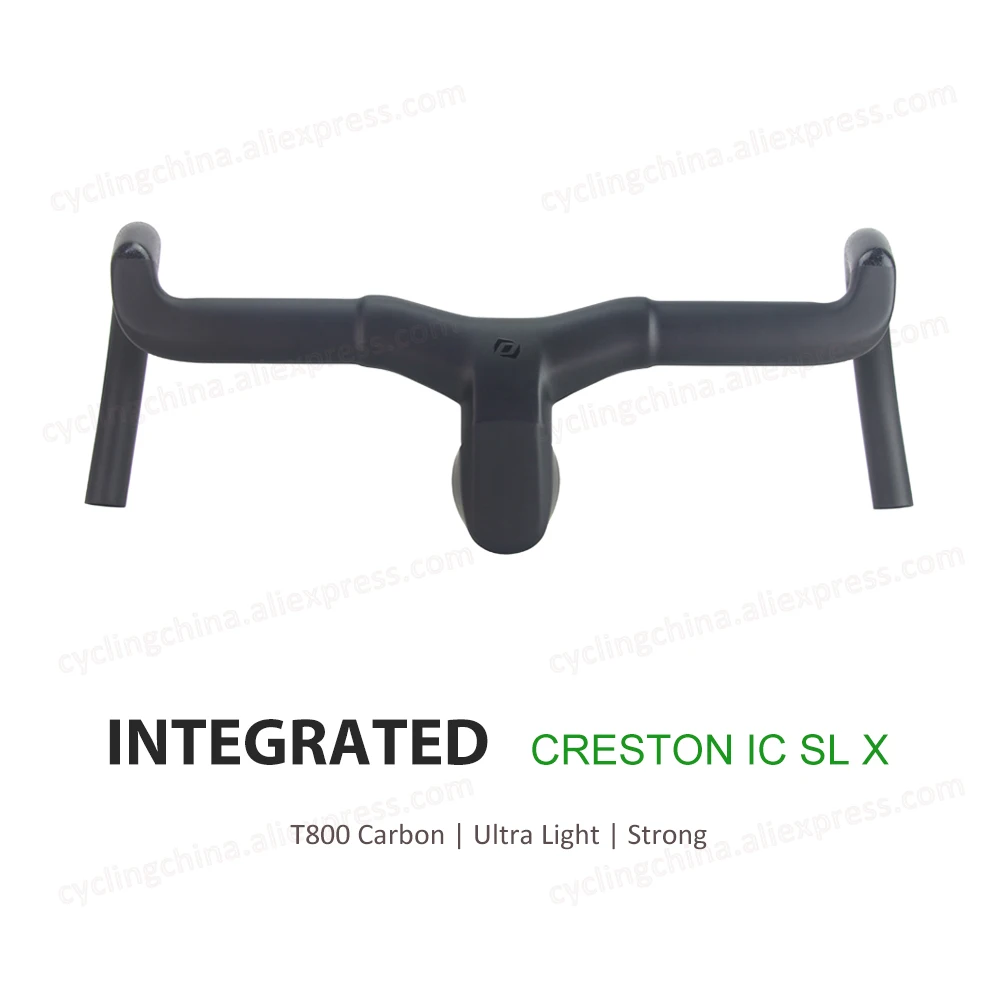 OEM Customization Syncros Creston IC SL X Integrated Cockpit Black Matte Carbon Road Integrated Handlebar Hidden Wiring Bend Bar