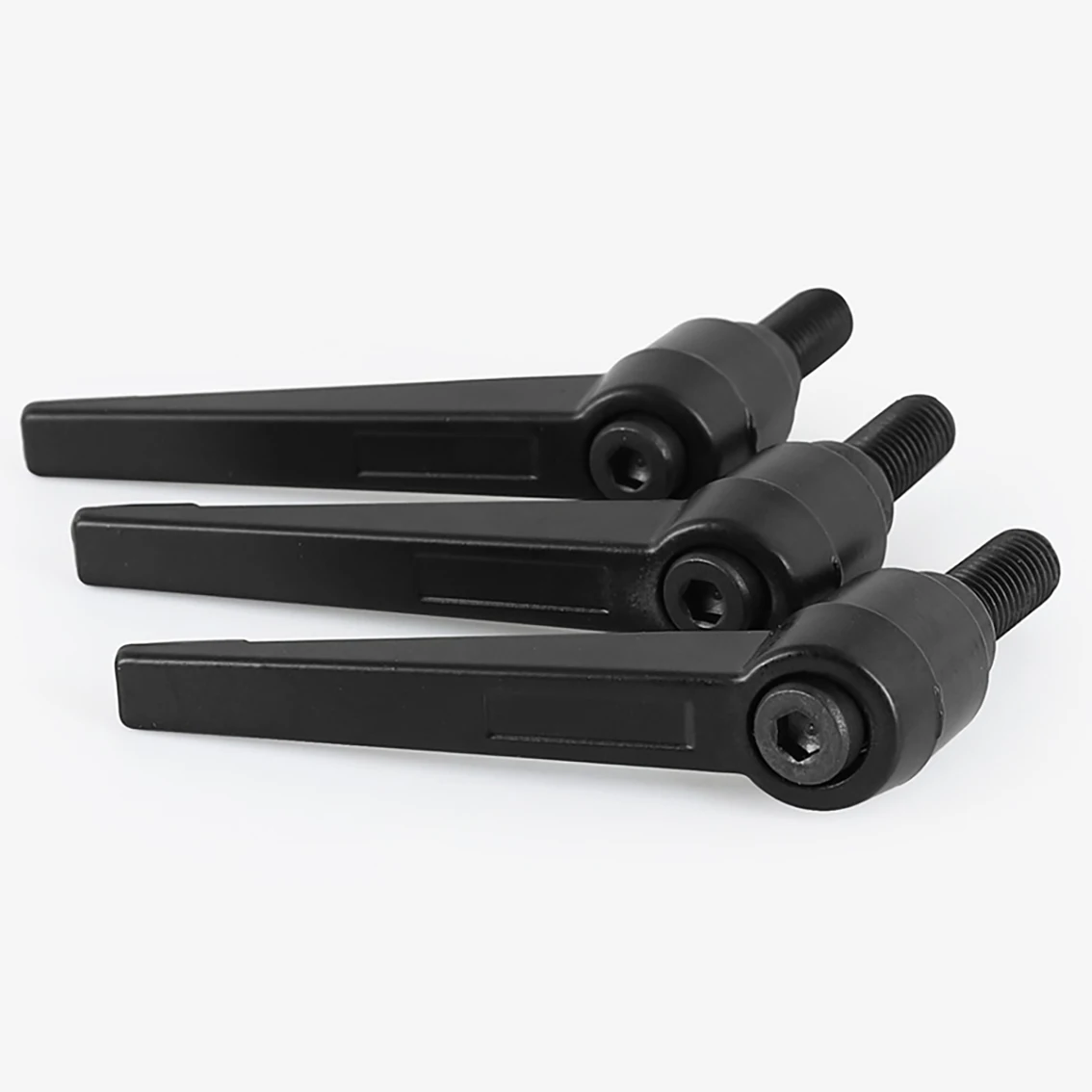 1 Uds. Tornillo de manija de bloqueo ajustable mango de trinquete en forma de 7 llave de bloqueo rápido en forma de L perno rosca externa diámetro 10mm