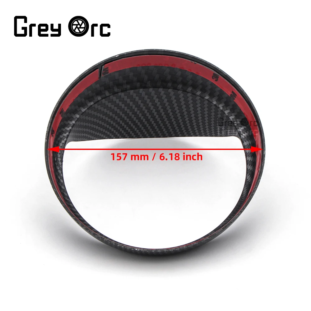 For VESPA GTV250 GTV 300 LXV150 VXL150 2013-2021 Motorcycle Headlight Cover Carbon Sunshade Sunshield Protector Accessories