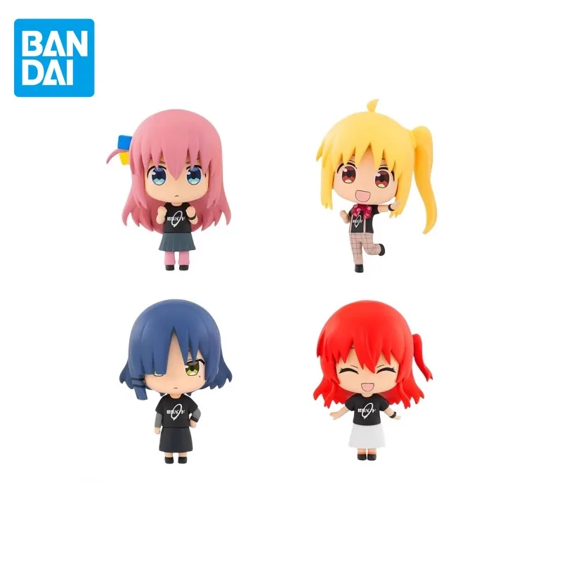 BANDAI Genuine Gashapon BOCCHI THE ROCK Kita Ikuyo Ijichi Nijika Hitori Gotoh Yamada Ryo Anime Action Figures Toys Kids Gift