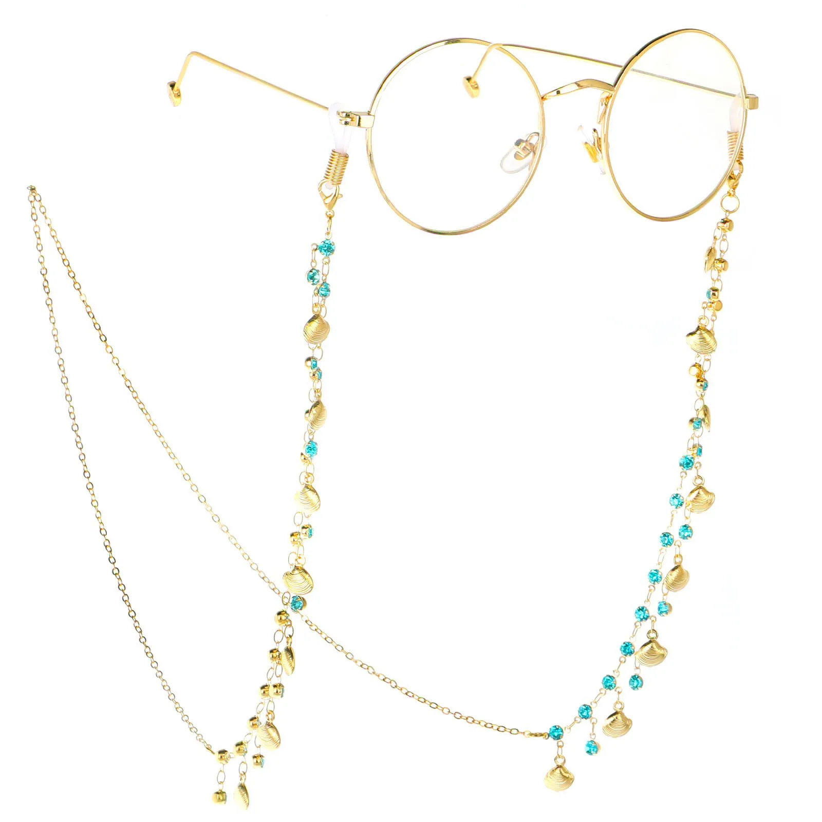 

Fashion Sun Glasses Good Eyeglasses Chain Women Outside Casual Sunglasses Accessory Necklace Gift Mask Hanging Rope