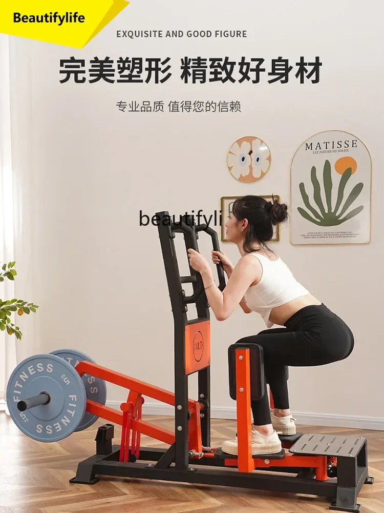 

A49 Gym Equipment Hanging Sheet Standing Squat Top Hip Thigh Abduction Training