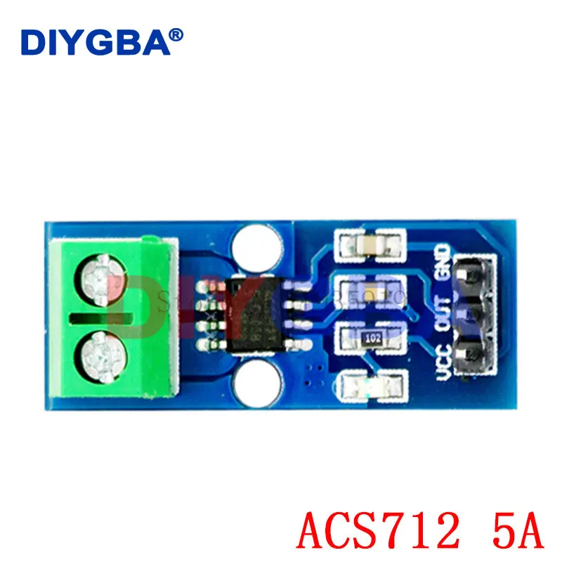 10PCS Hall Current Sensor Module ACS712 module 5A 20A 30A Hall Current Sensor Module 5A/20A/30A ACS712