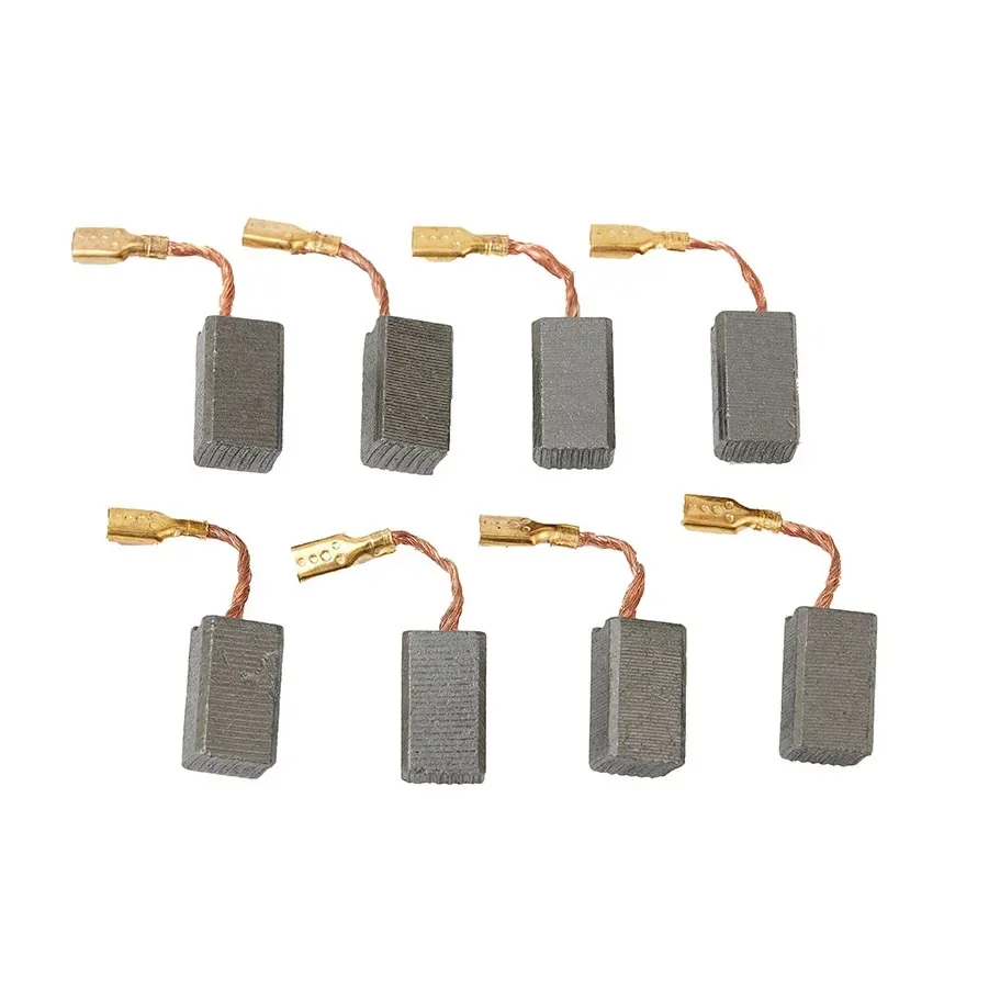 8pcs Angle Grinder Carbon Brushes Motor Replacement Part Carbon Motor Brush 6.5×8×14mm For Bosch GWS 7-100 7-125 Power Tool Part