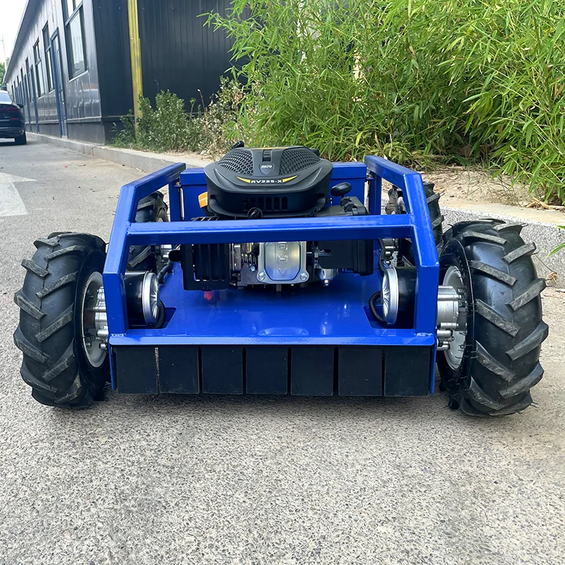 

Customized Hot Sale Zero Turn Grass Cutter Machine Rc Flail Remote Control Crawler Golf Course Lawn Mower