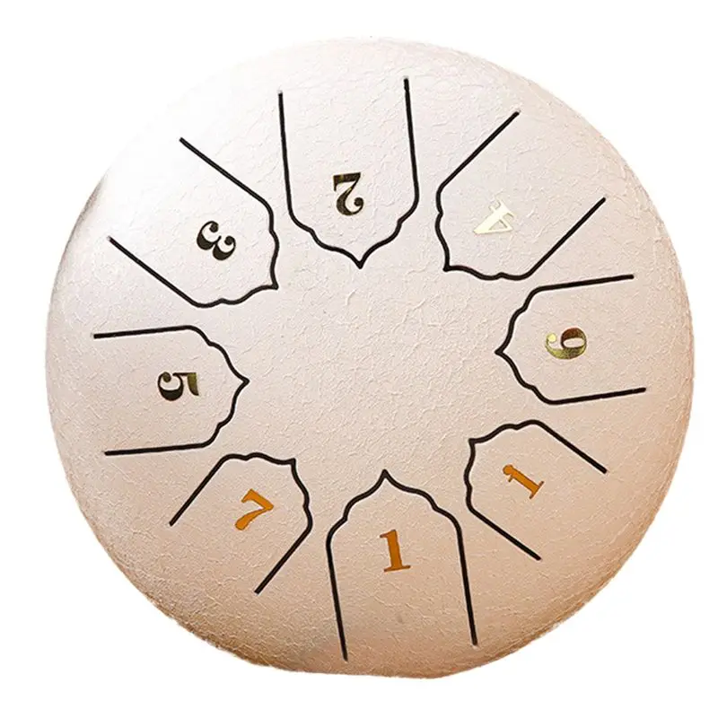 B48B-6-Inch 8-Tone Sound Rain Drum Outdoor Rain Drum Percussion Instrument Yoga Meditation Exclusive