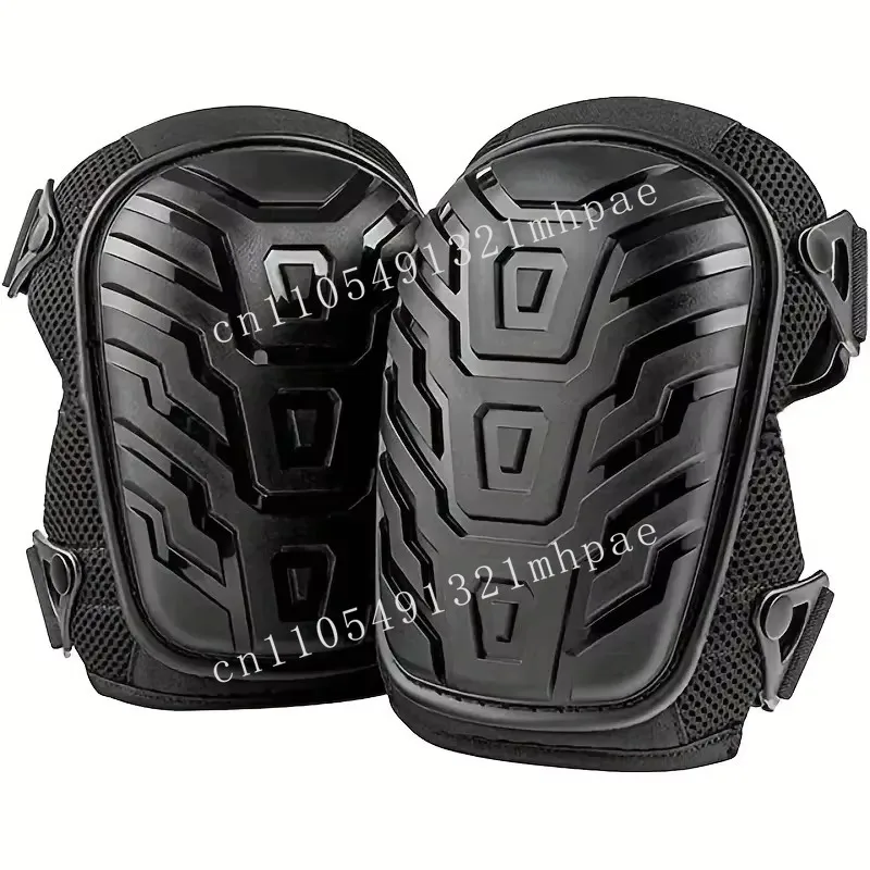 

Adjustable Heavy Duty Gel Pads Knee Comfort Foam Pads Work Gardening Cleaning Building Elbow and Knee Pads