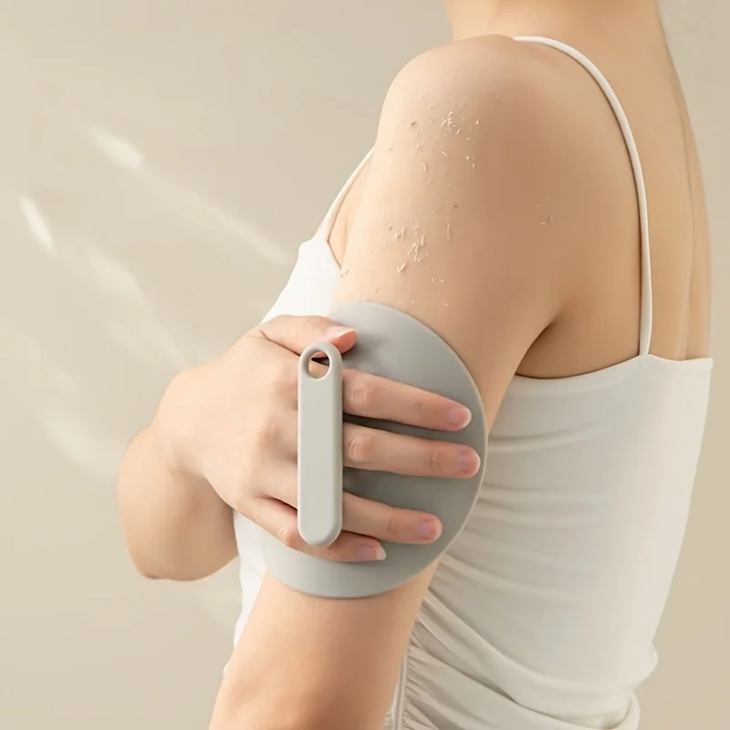 Finger‑Design Silicone Shower Scrub Gloves, Painless Exfoliating Dead‑Skin & Mud Remover, Body Bath Tool
