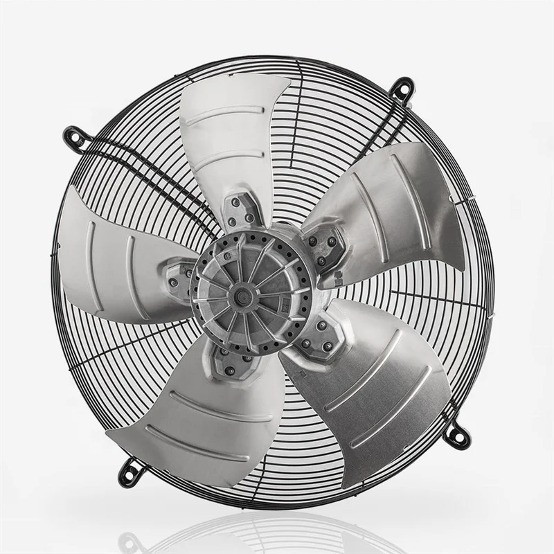 Rosenberg AKSD500-4N M177C1000 400V AC 1.68A 1.0A  810W 590W 1362RPM 1104RPM Condenser Refrigeration Industry Axial Cooling Fan