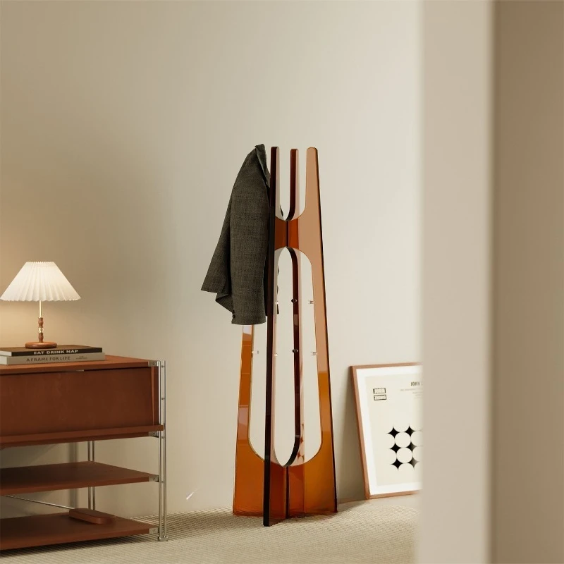 

Household hanger, floor-to-ceiling bedroom coat rack, living room vertical multi-bag rack