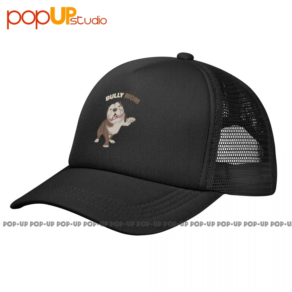 American Bully Mom Funny Dog Mama Mother'S Day Baseball Cap Breathable Hats