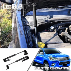 For Toyota Hilux Vigo SR5 2005-2012 2pcs Front Bonnet Hood Strut Lift Support Bars Gas Spring Dampers Engine Cover Rod