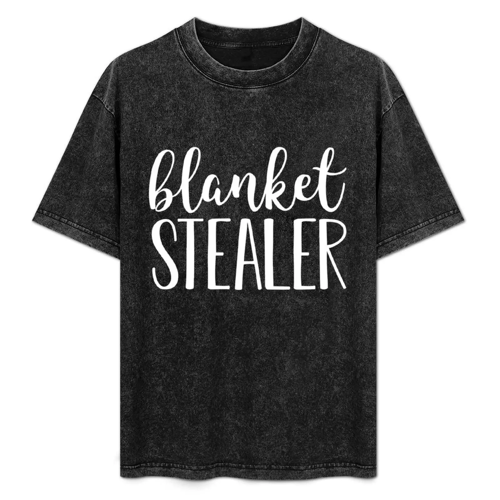 

Blanket Stealer T-Shirt Daily Wear Plain Short Sleeve Shirt